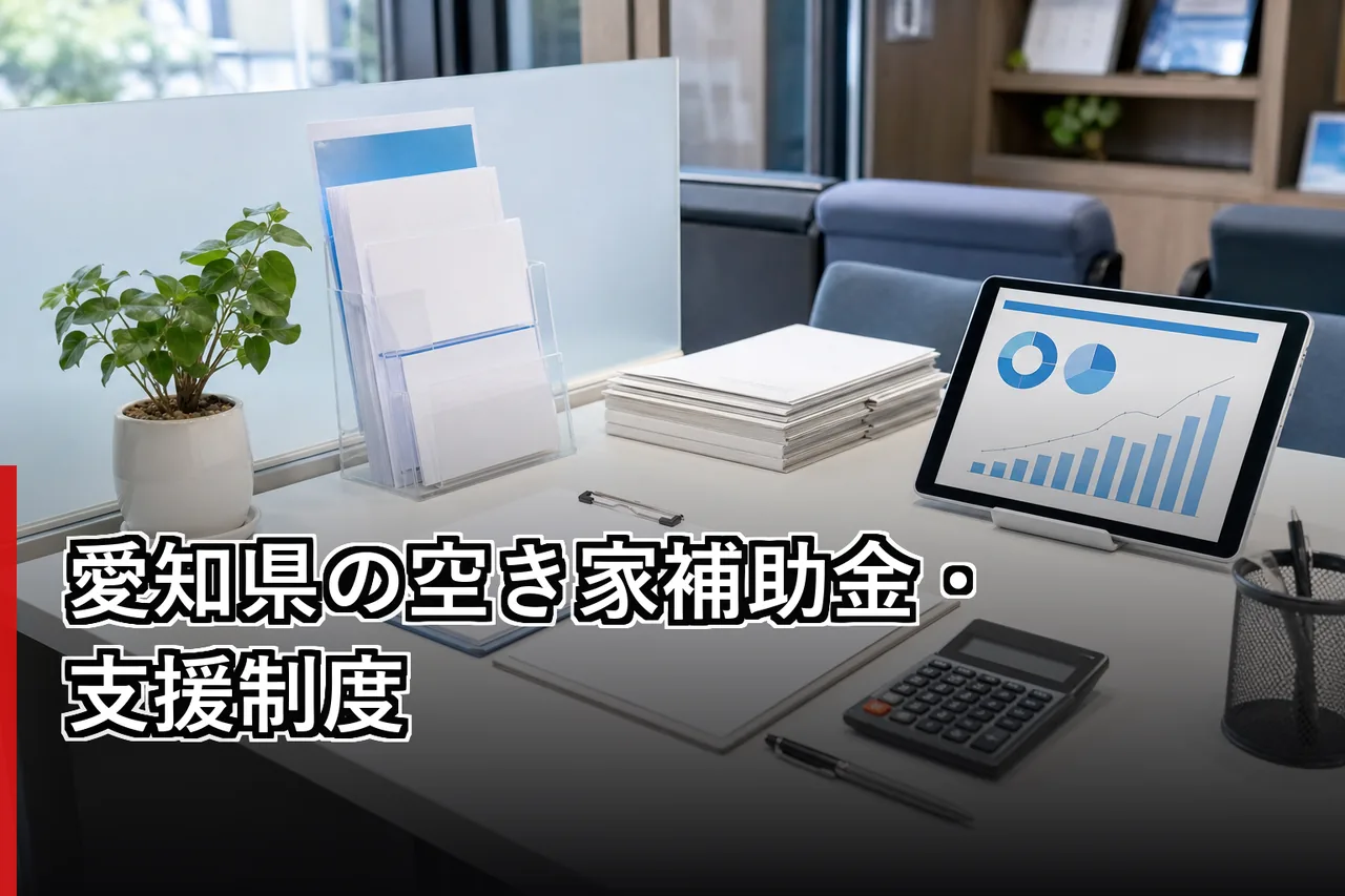 愛知県の空き家補助金・支援制度のイメージ