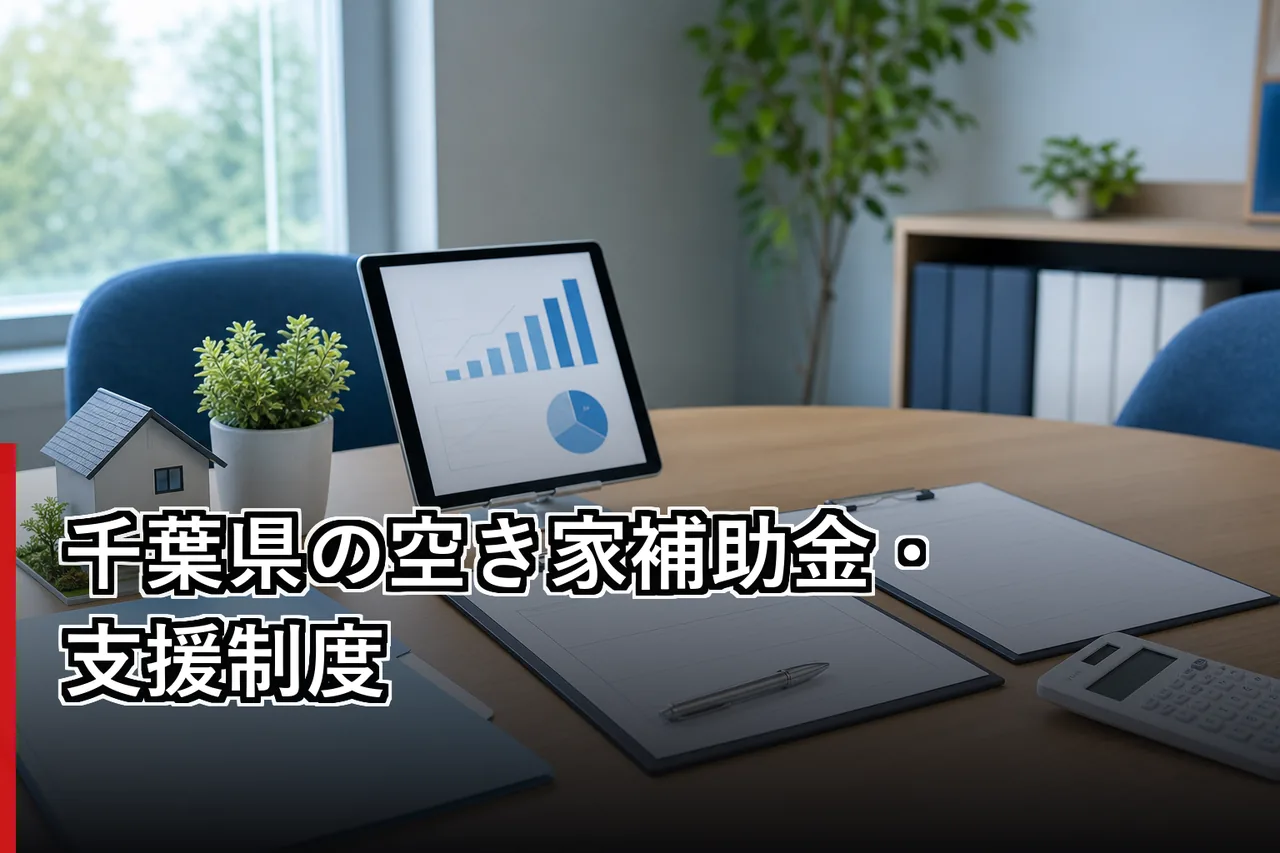 千葉県の空き家補助金・支援制度のイメージ