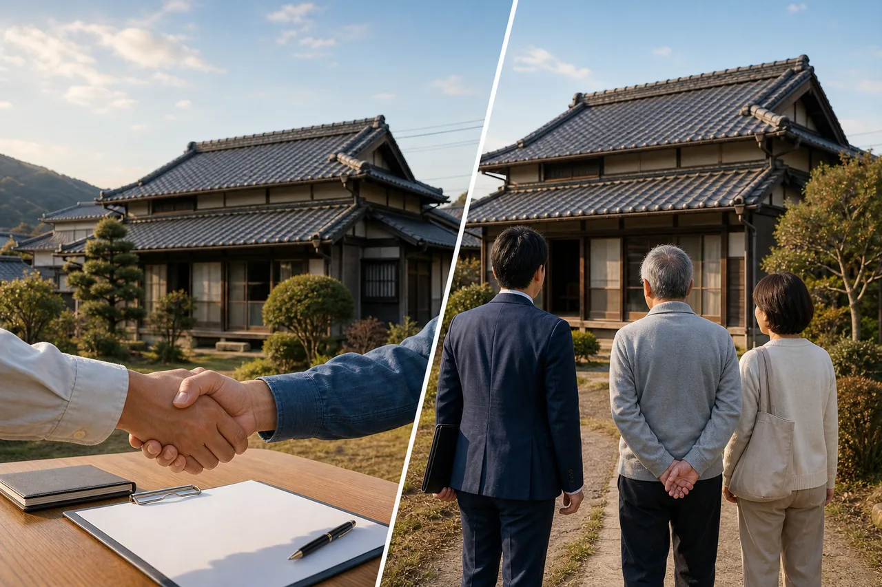 空き家買取と仲介の違い|愛媛ではどちらを選ぶべきかのイメージ