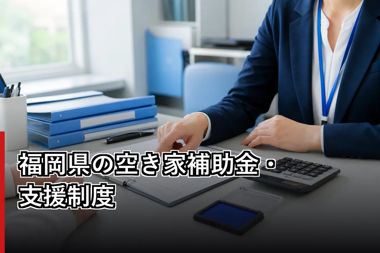 福岡県の空き家補助金・支援制度のイメージ