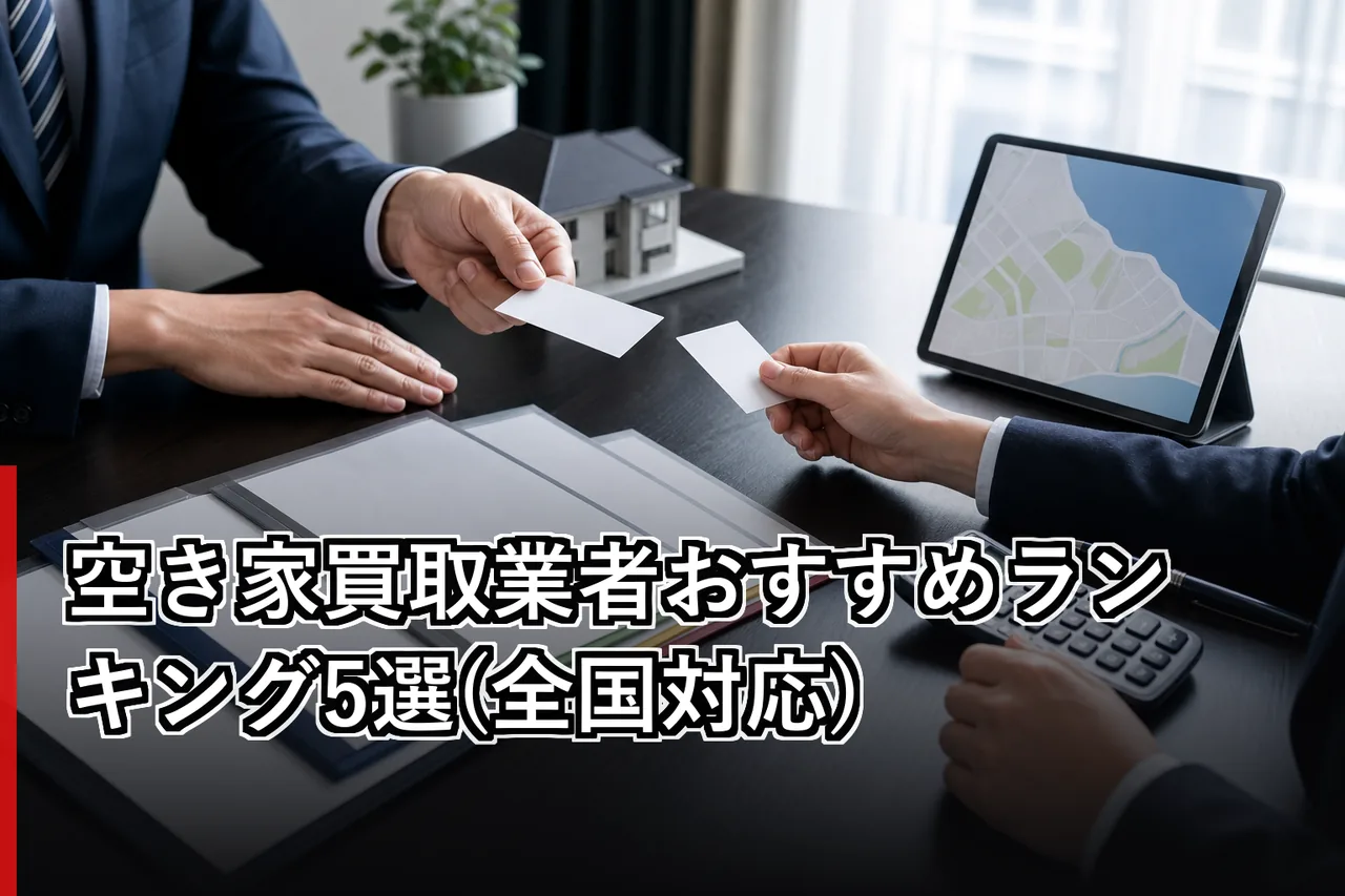 空き家買取業者おすすめランキング5選(全国対応)のイメージ