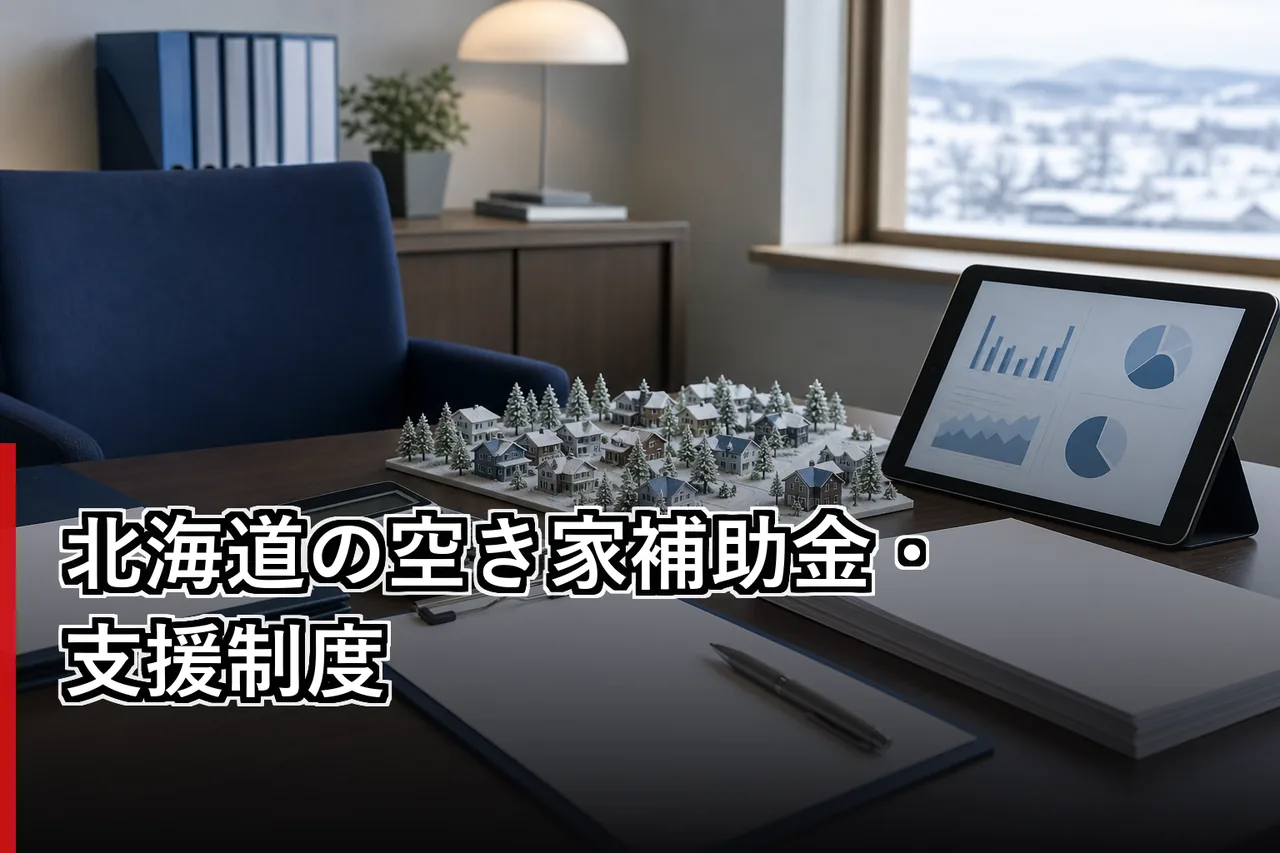 北海道の空き家補助金・支援制度のイメージ