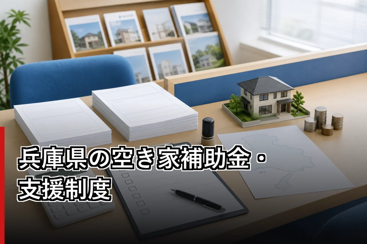 兵庫県の空き家補助金・支援制度のイメージ