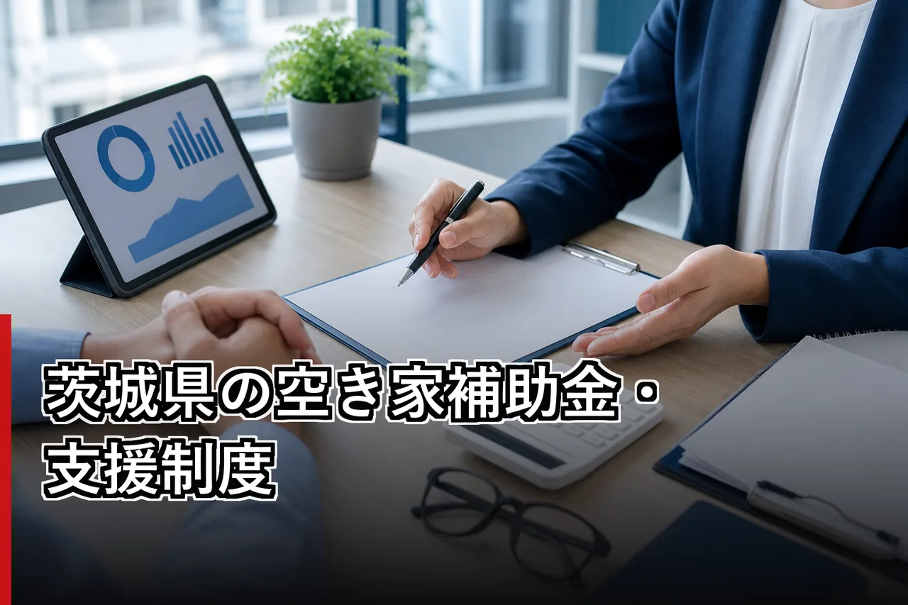 茨城県の空き家補助金・支援制度のイメージ