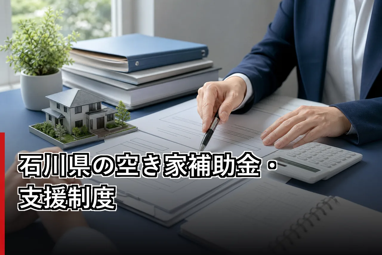 石川県の空き家補助金・支援制度のイメージ