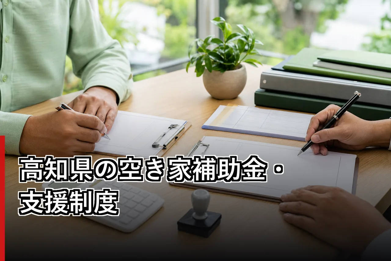 高知県の空き家補助金・支援制度のイメージ