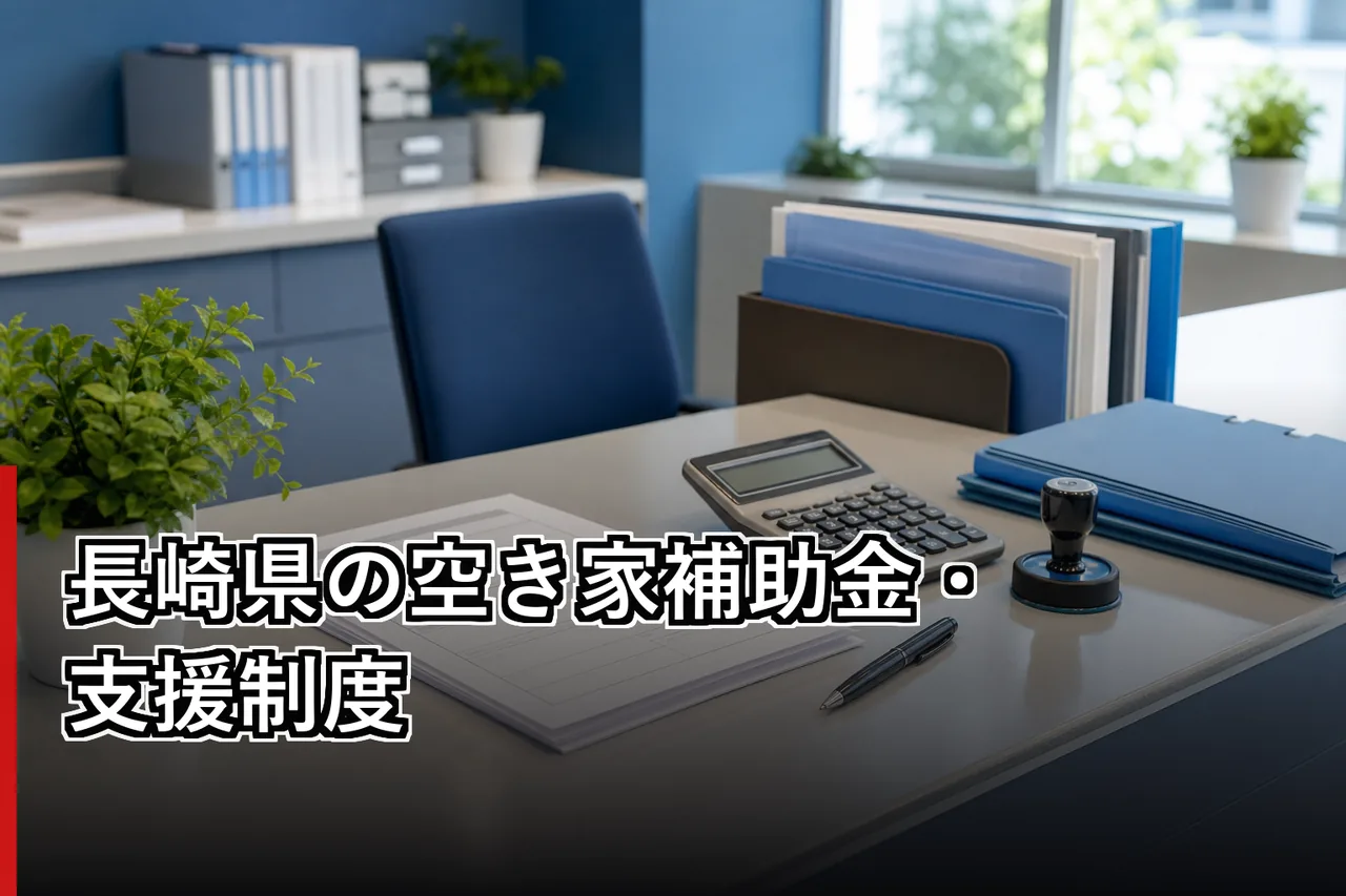 長崎県の空き家補助金・支援制度のイメージ