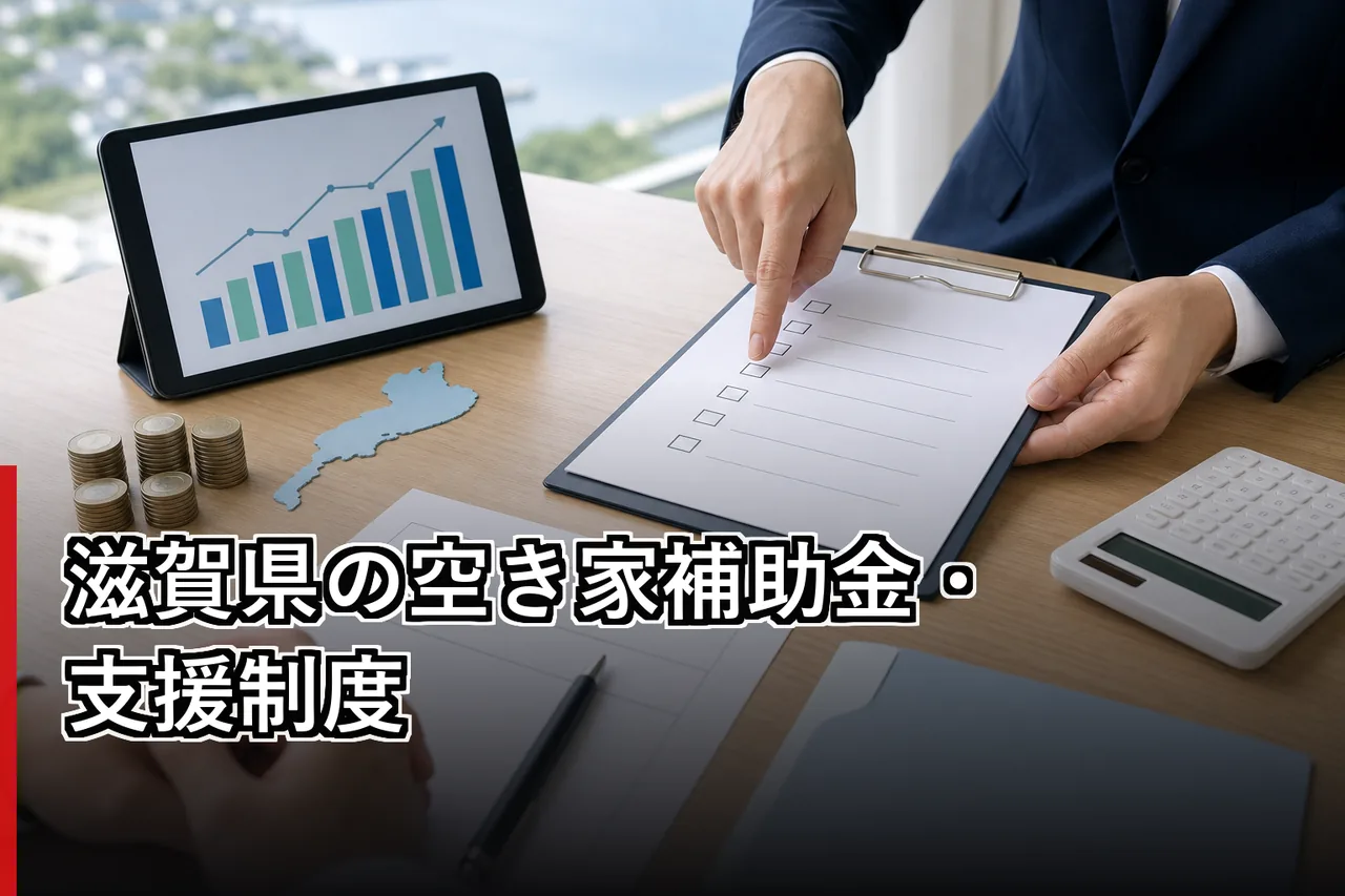 滋賀県の空き家補助金・支援制度のイメージ