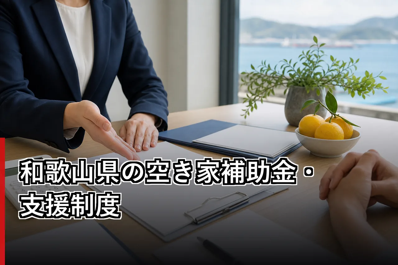 和歌山県の空き家補助金・支援制度のイメージ