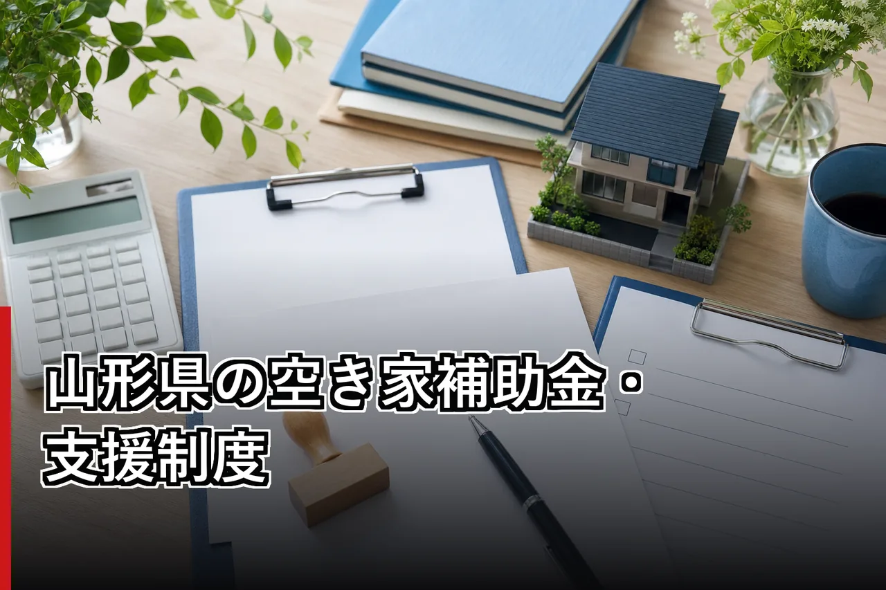山形県の空き家補助金・支援制度のイメージ