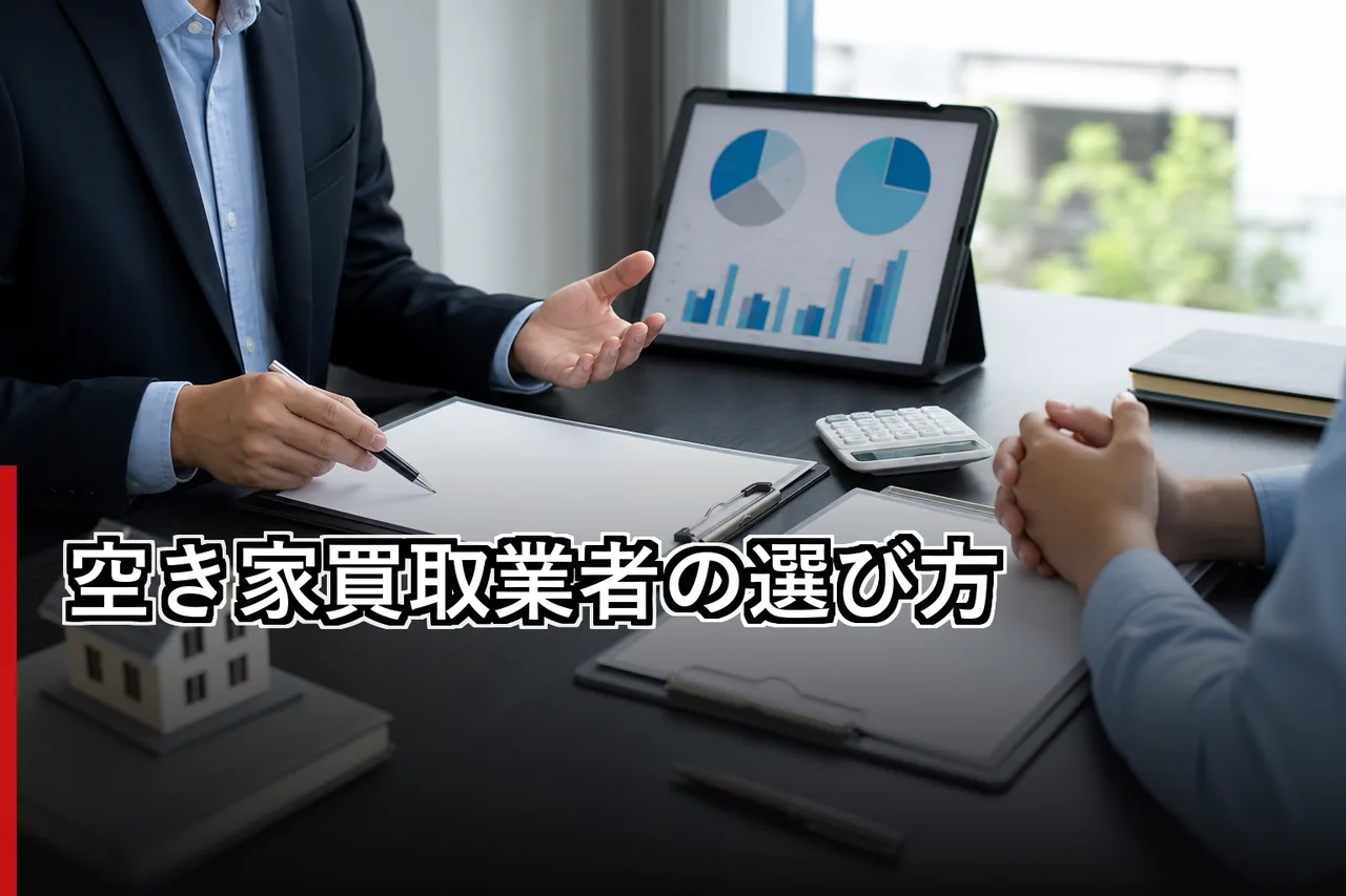 空き家買取業者の選び方のイメージ