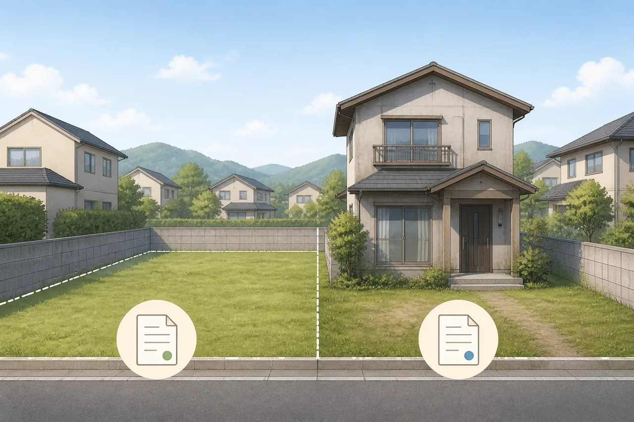 空き地買取とは?空き家買取との違い