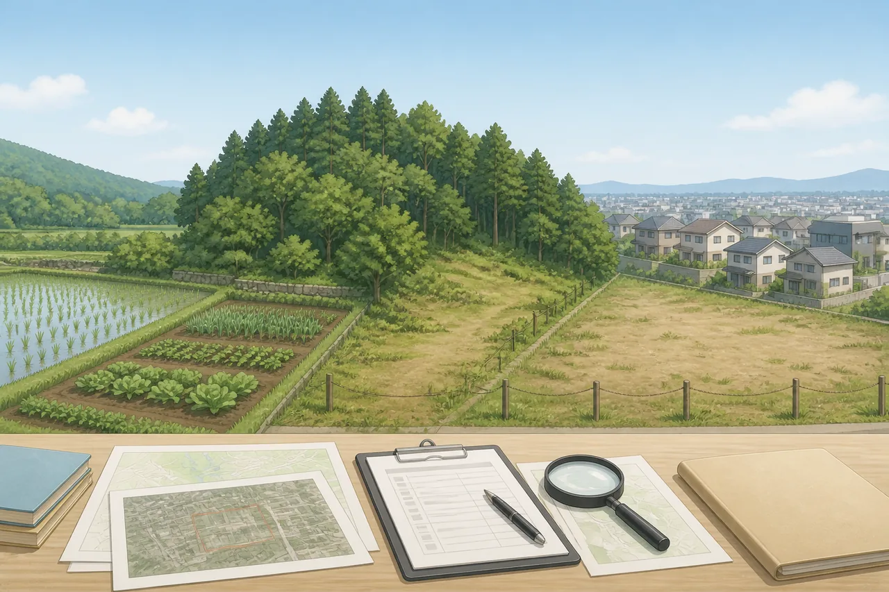 田畑・山林・市街化調整区域の空き地も買取できる?