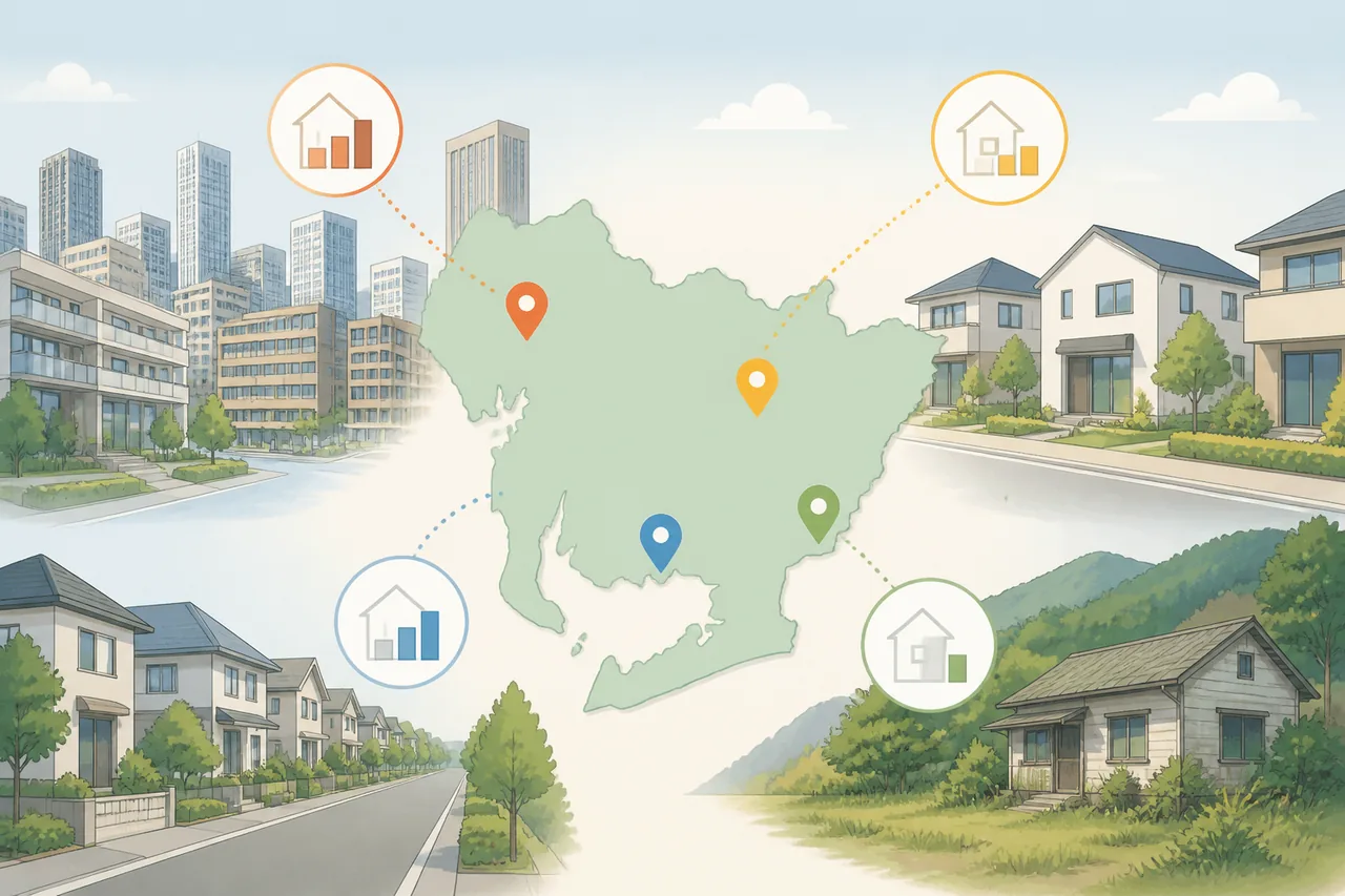 愛知県の空き家事情と地域別の売れやすさ