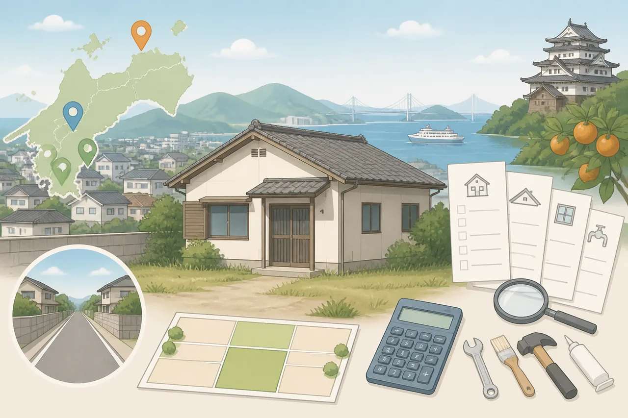 愛媛の空き家買取価格を左右する主なポイント