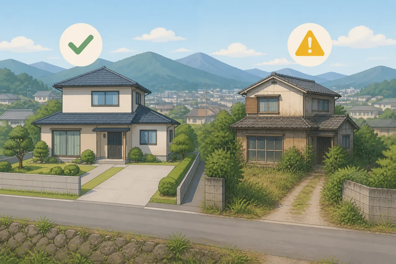 福井で買取されやすい空き家・されにくい空き家