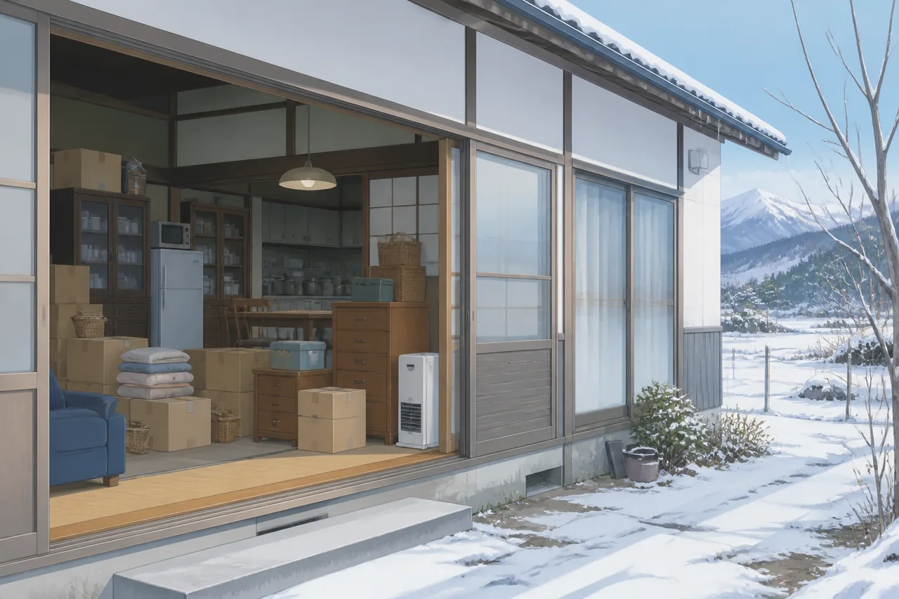 荷物が残った空き家の現状買取は可能?