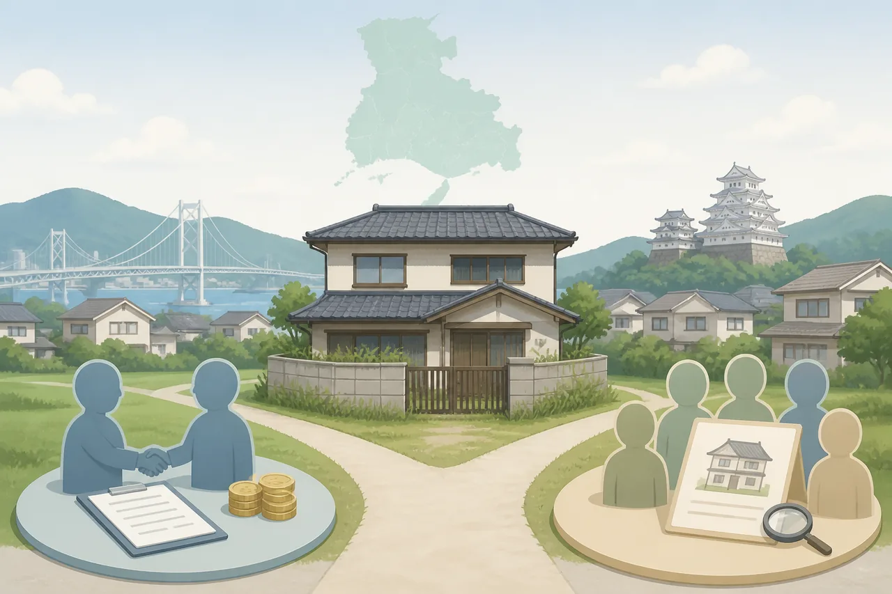 空き家買取と仲介の違い｜兵庫ではどちらが向く？