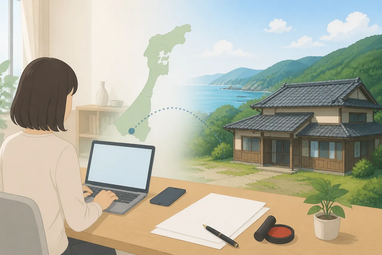 遠方から石川の空き家を売るときの進め方