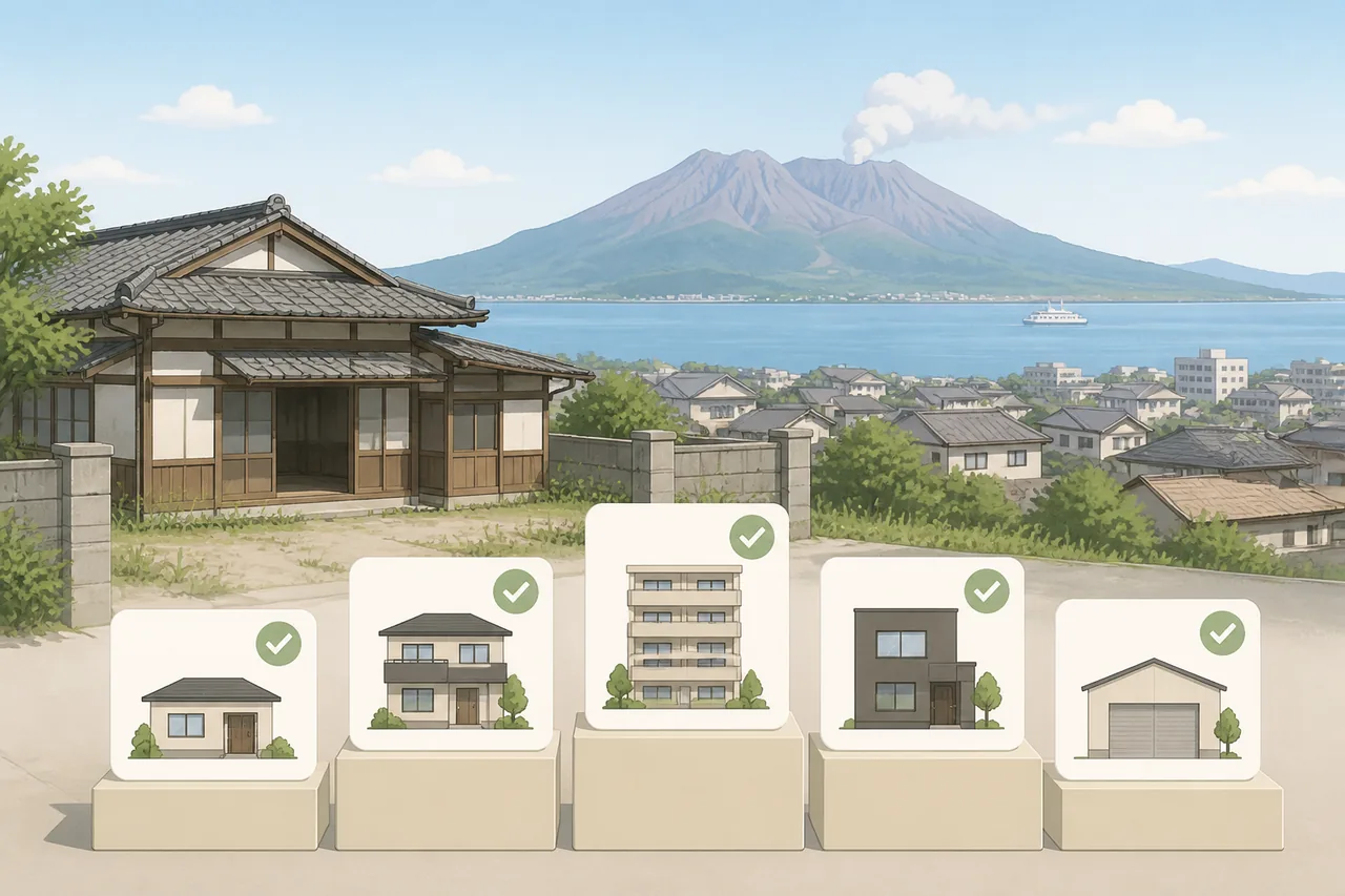 鹿児島の空き家買取おすすめ業者ランキング5選