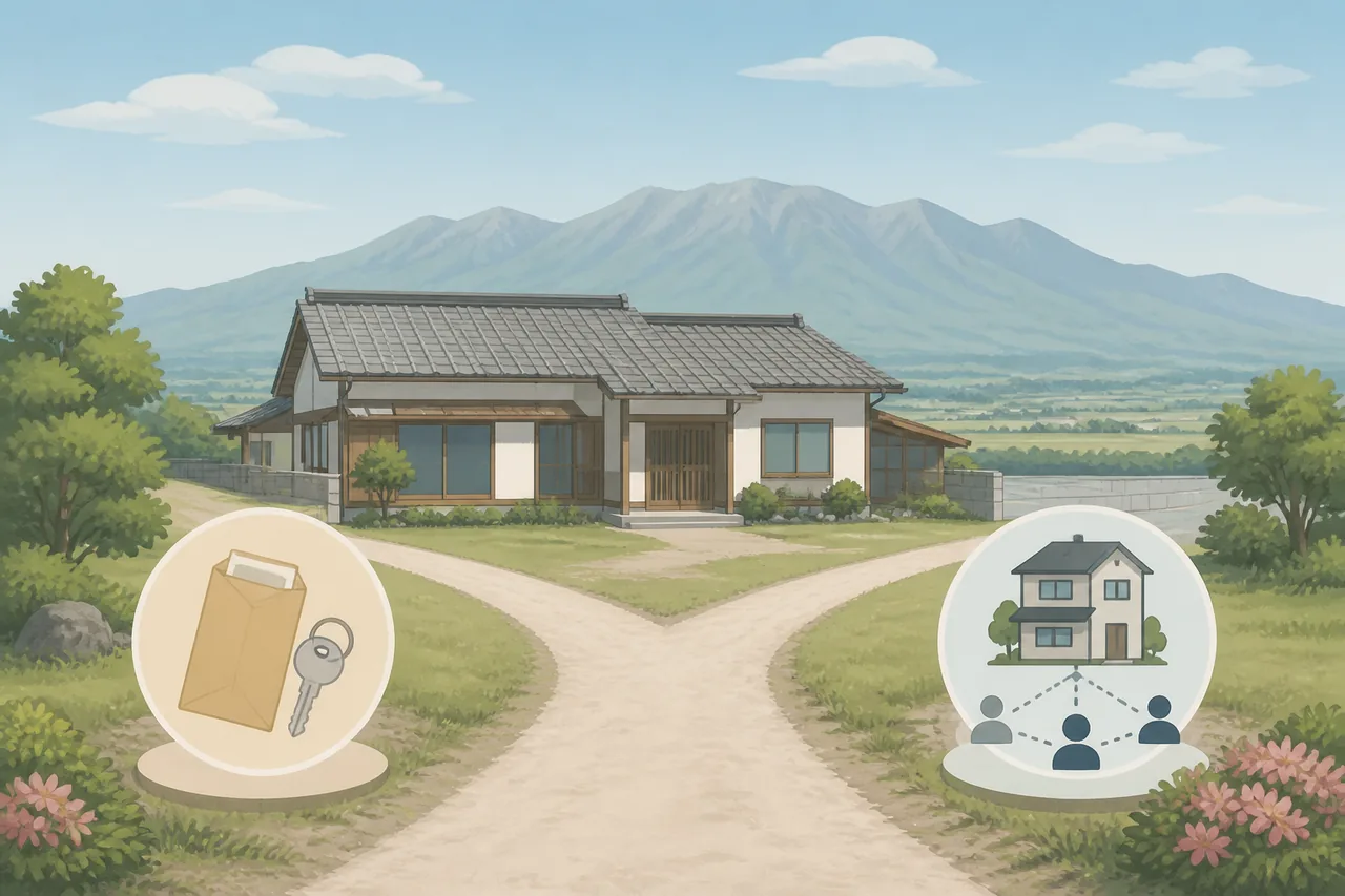 熊本で空き家を売る方法は「買取」と「仲介」がある