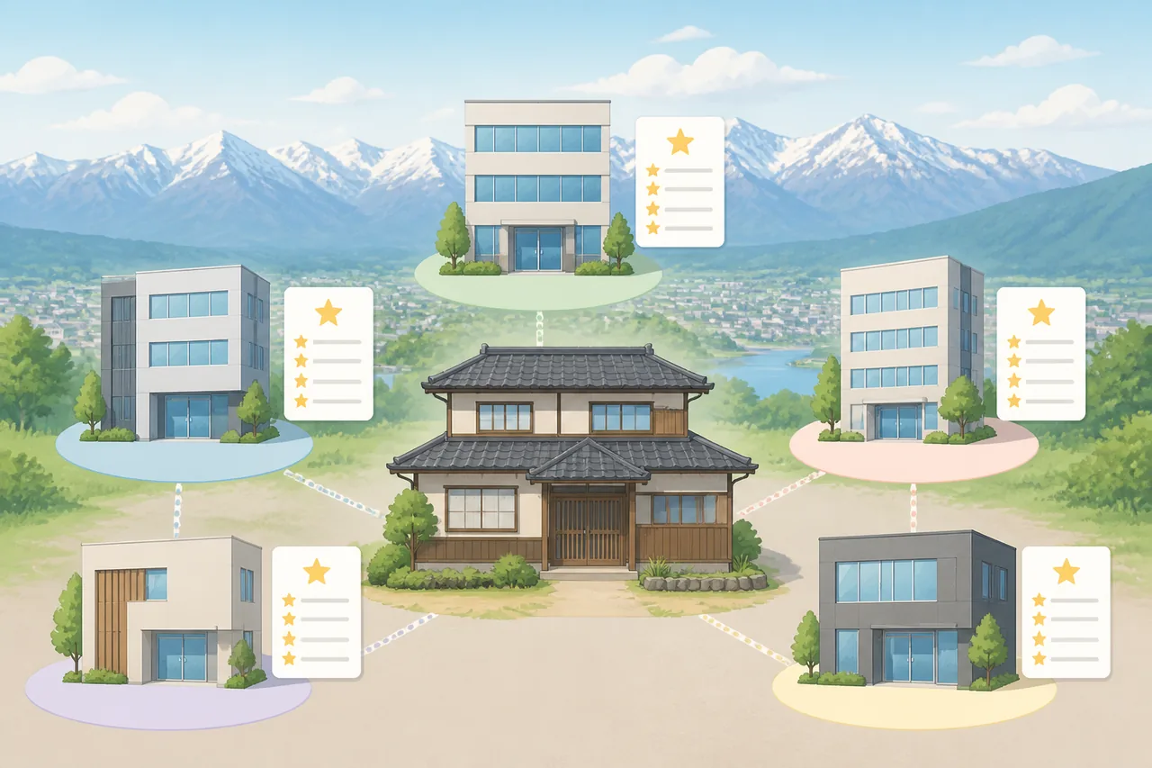 長野の空き家買取おすすめ業者ランキング5選