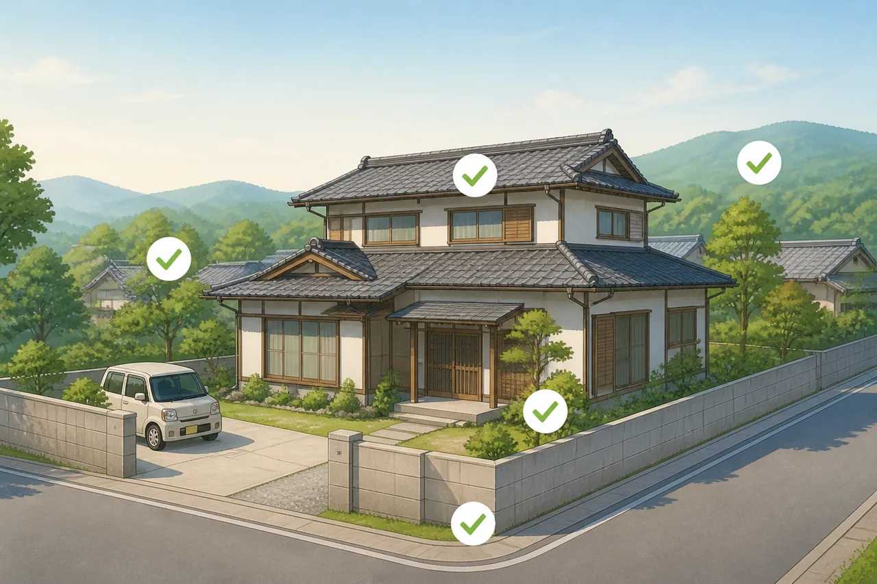 買取に向いている岡山の空き家の特徴