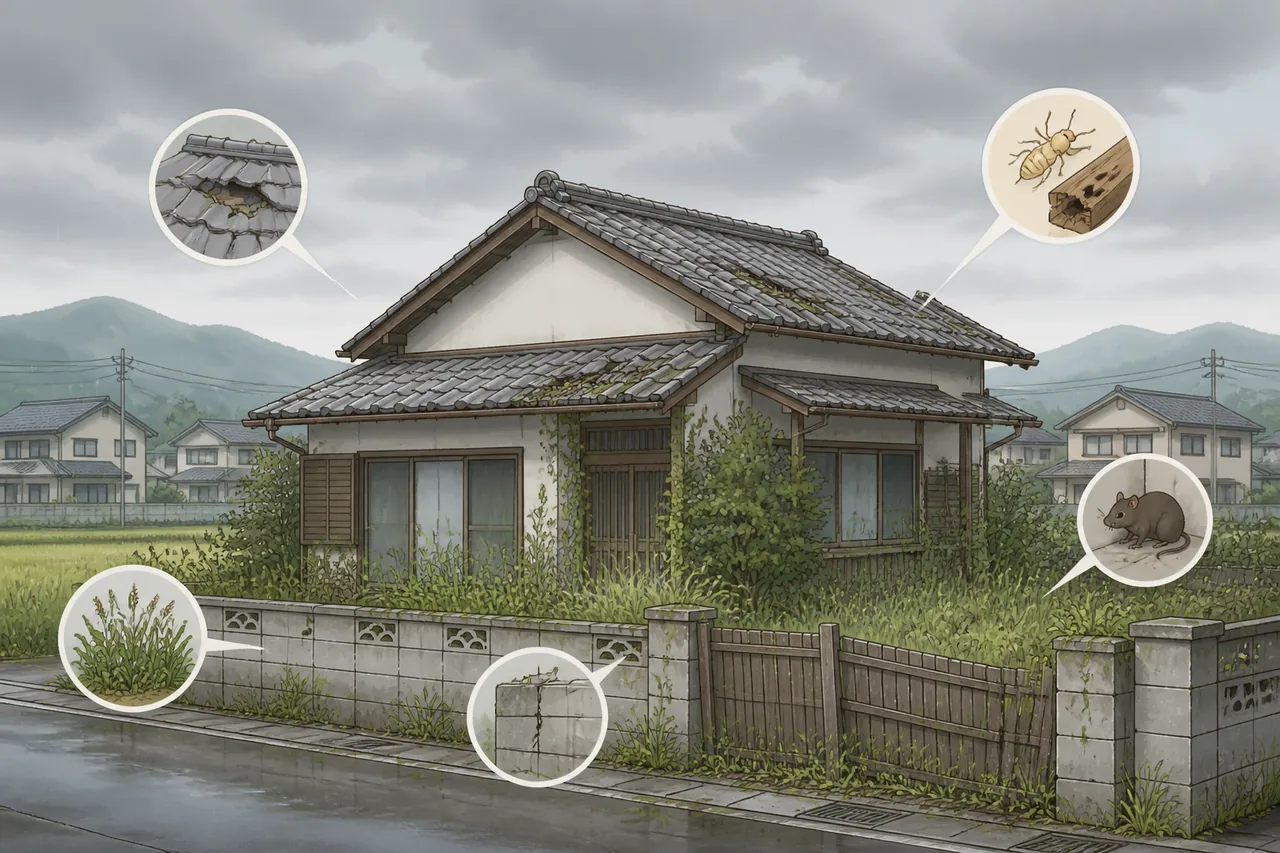 佐賀の空き家を放置するリスク