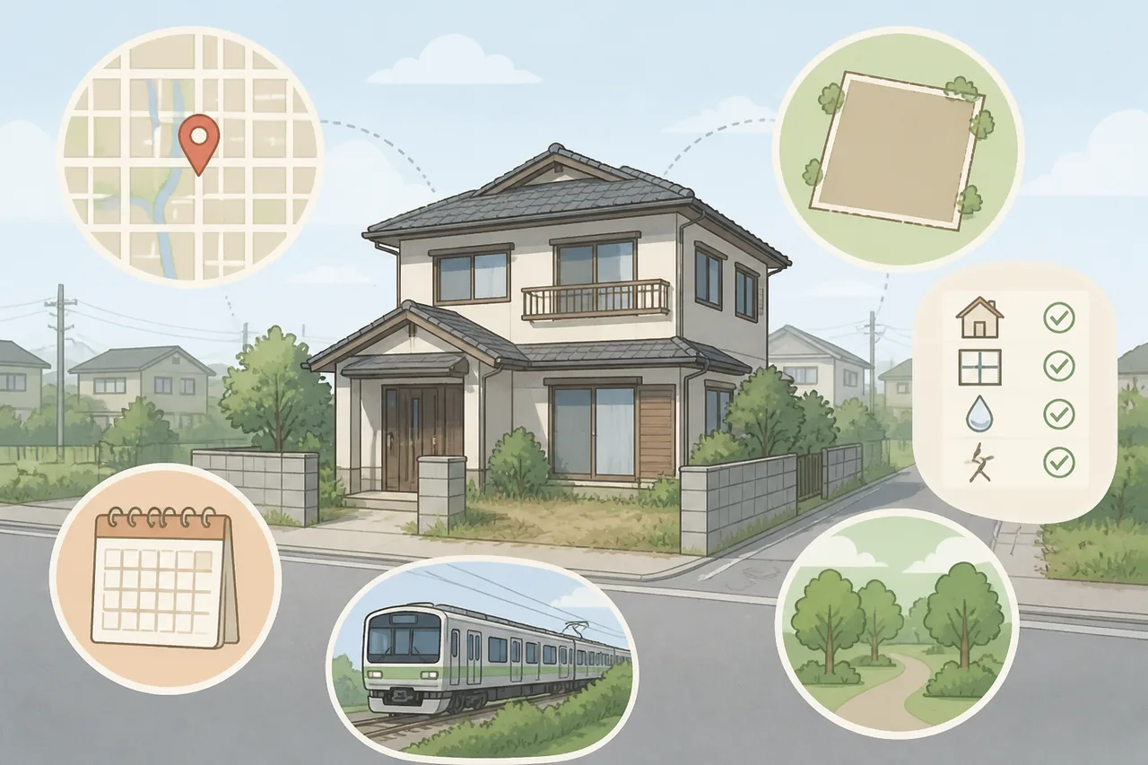 空き家買取の査定額に影響する主な要素