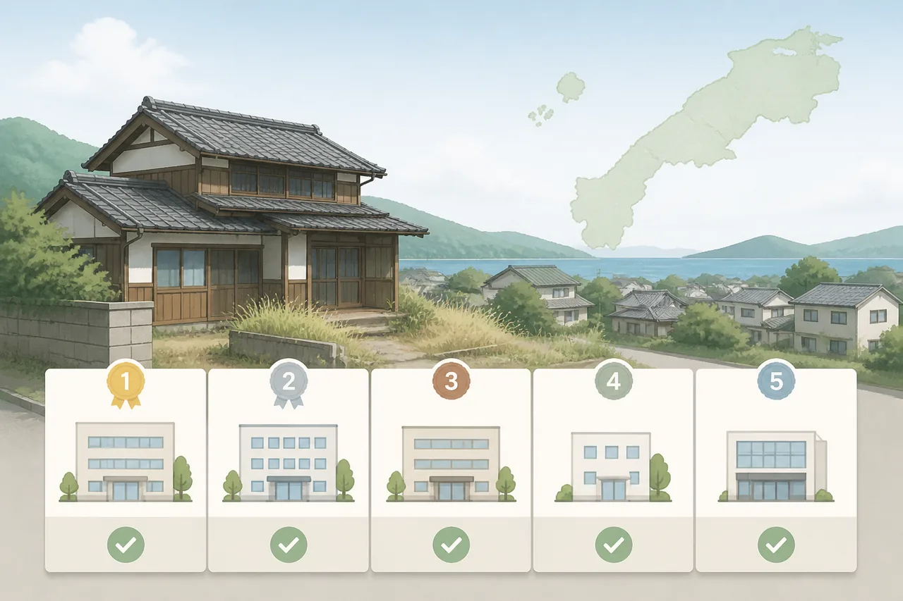 島根の空き家買取おすすめ業者ランキング5選