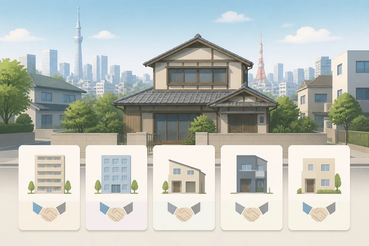 東京の空き家買取おすすめ業者ランキング5選