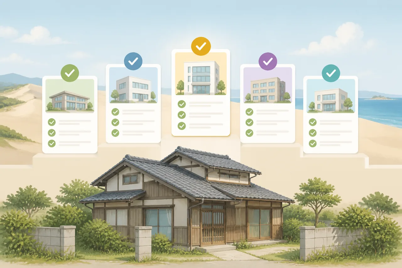 鳥取の空き家買取おすすめ業者ランキング5選