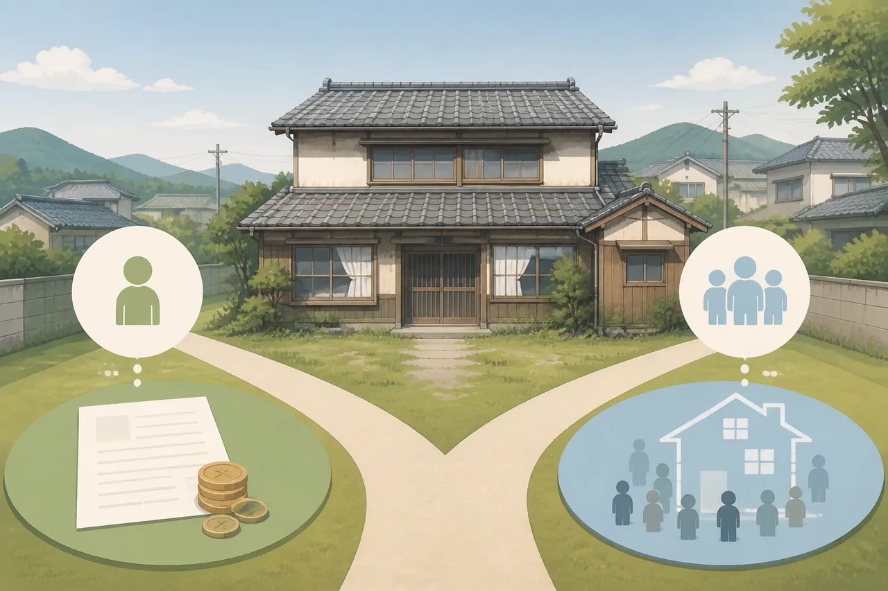 買取と仲介の違い｜山口の空き家ではどちらを選ぶ？