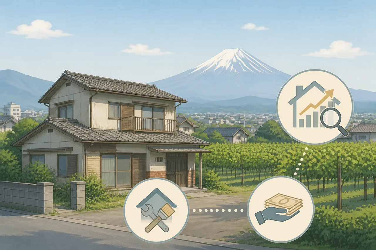 山梨で空き家買取を検討すべき理由