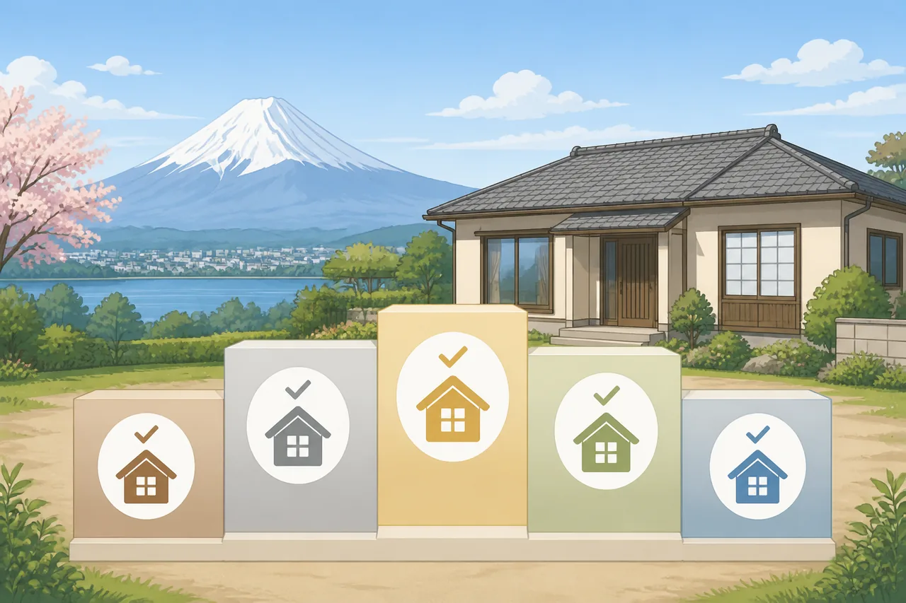 山梨の空き家買取おすすめ業者ランキング5選