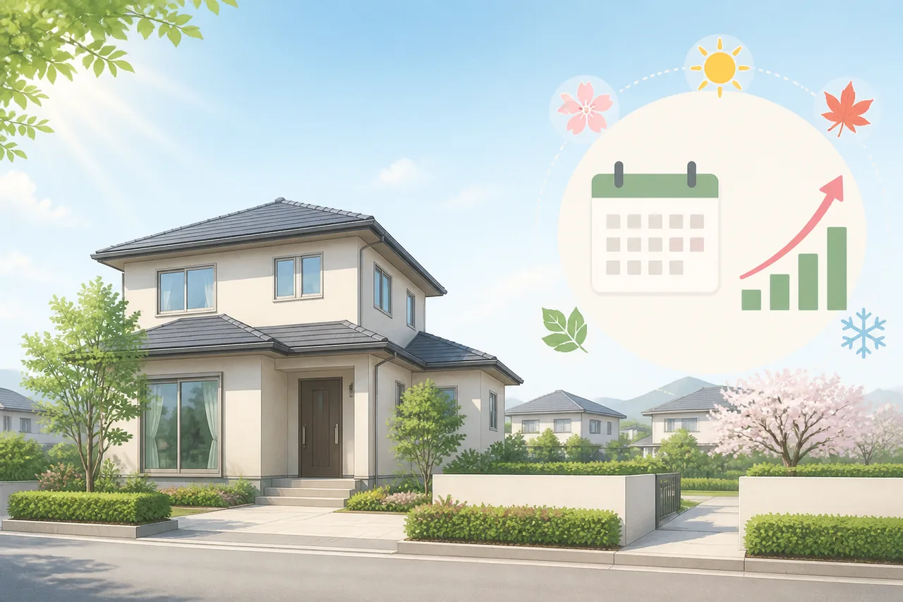 空き家を高く売りやすいタイミング