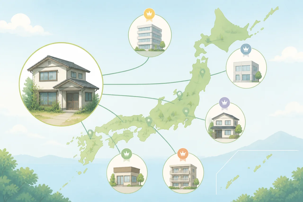 空き家買取おすすめ業者ランキング5選（全国対応）