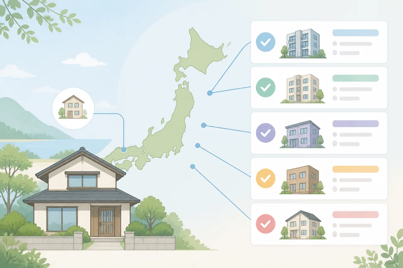 空き家買取おすすめ業者ランキング5選(全国対応)