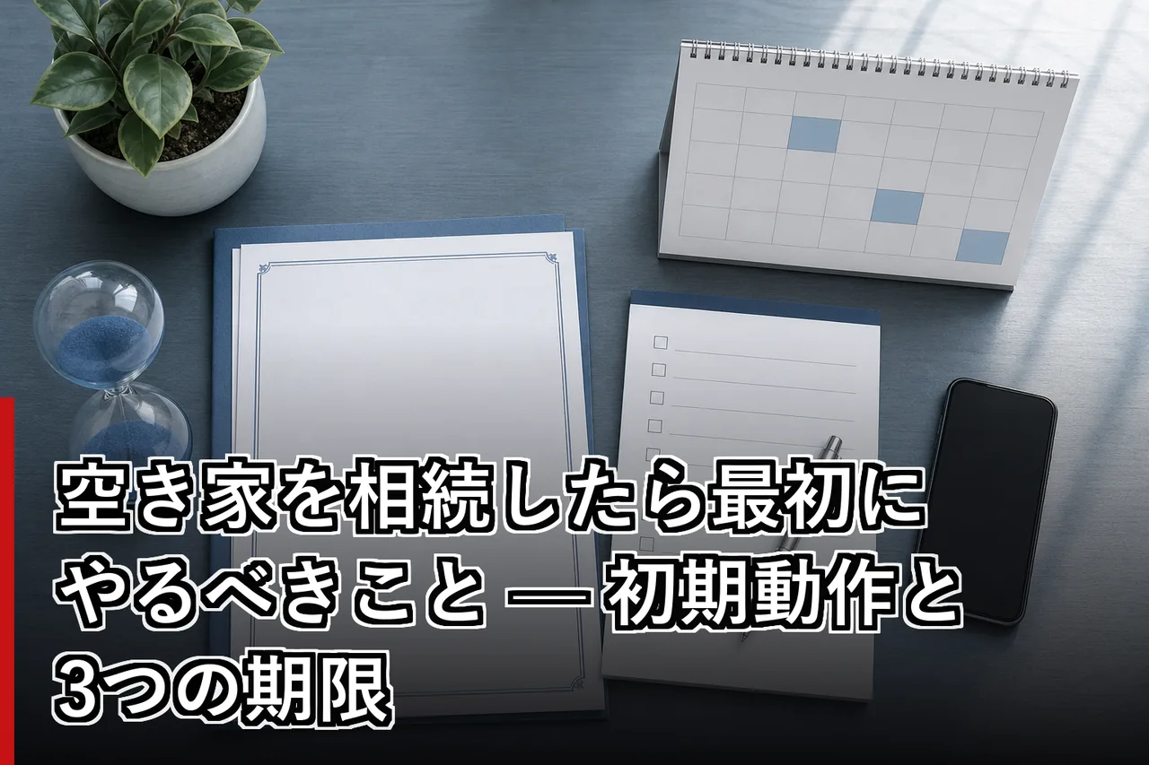 2024年4月施行の相続登記義務化と過料リスクのイメージ
