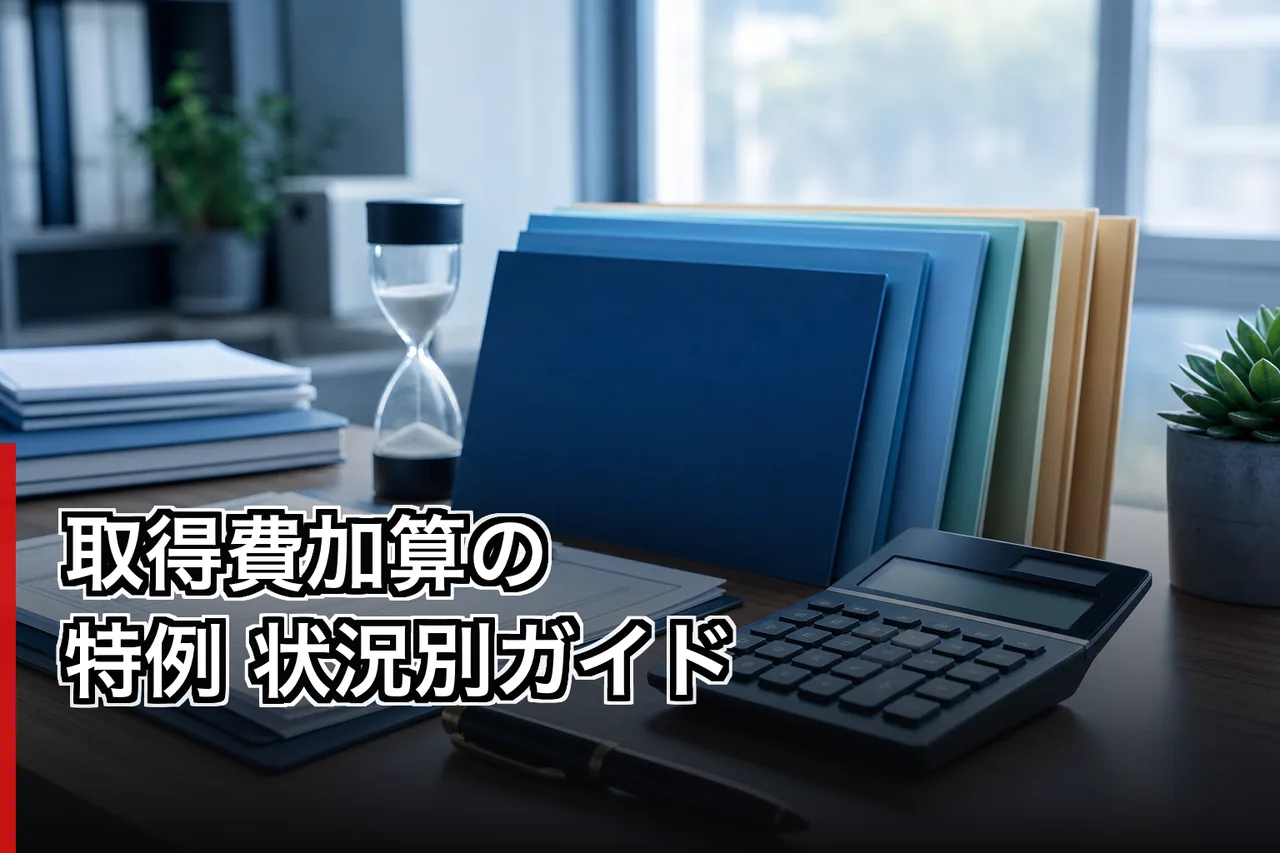 取得費加算の特例 状況別ガイドのイメージ